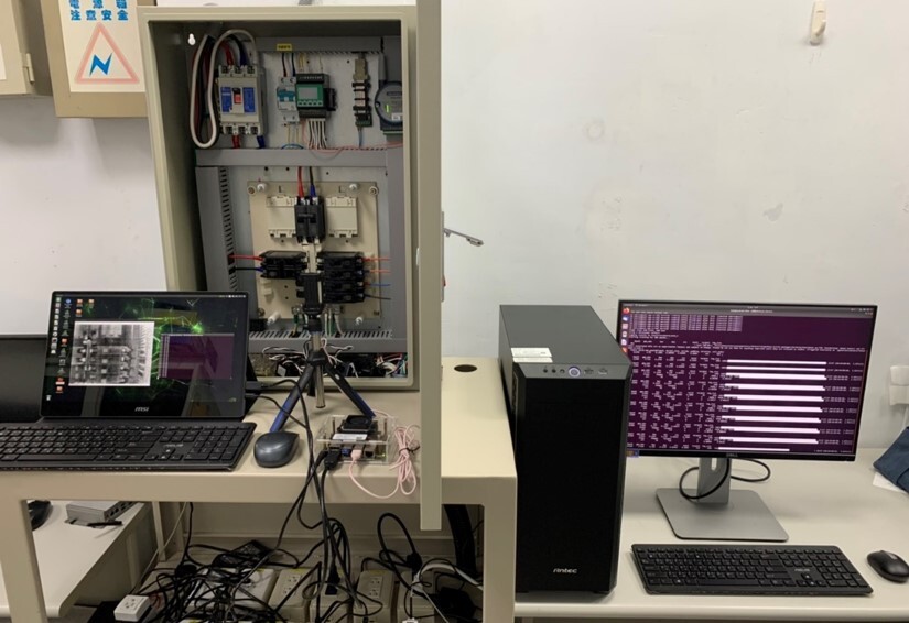 配電設備邊雲協作監測系統實作平台