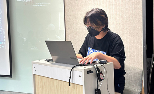 台上講解AutoCAD