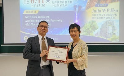 北科大延攬國際奈米電子權威 Julia W. P. Hsu教授榮獲教育部玉山學者圖片